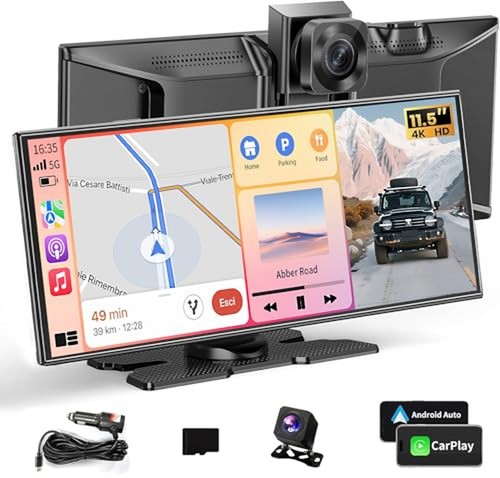 Largest apple carplay - largest, 11.5"